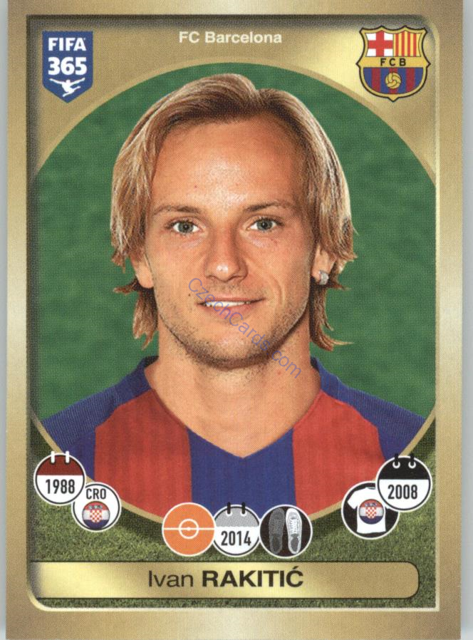 Ivan Rakitić Panini 2017 FIFA 365 Sticker #68