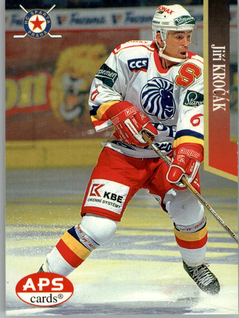 Jiří Kročák APS 97/98 hokejová karta #8 