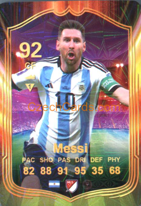 Messi (A) 2025 World Football Stars unofficial Chinese