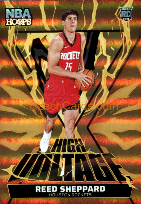 Reed Sheppard 2024/25 Hoops High Voltage foil #19