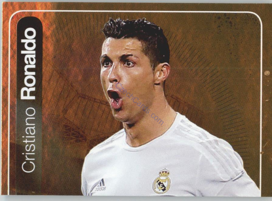 Cristiano Ronaldo Panini 2017 FIFA 365 Golden Sticker #103