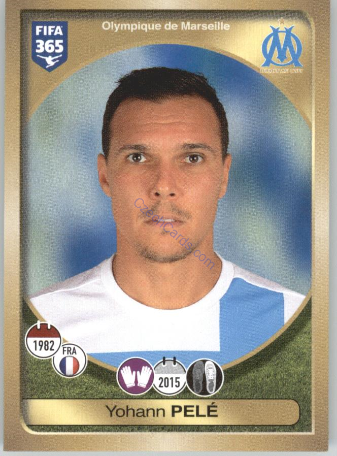 Yohann Pelé Panini 2017 FIFA 365 Sticker #148