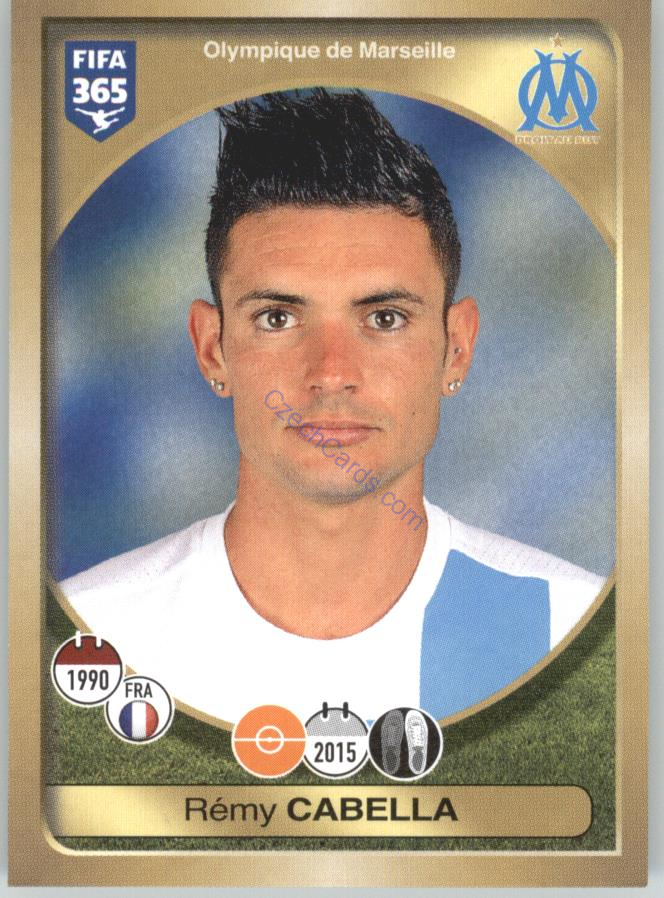 Rémy Cabella Panini 2017 FIFA 365 Sticker #158