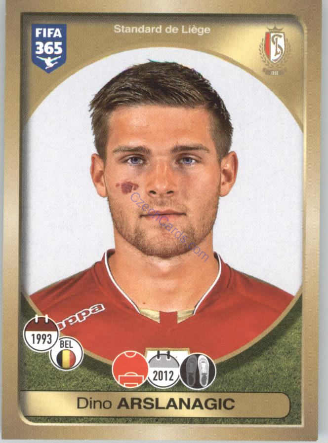 Dino Arslanagic Panini 2017 FIFA 365 Sticker #177