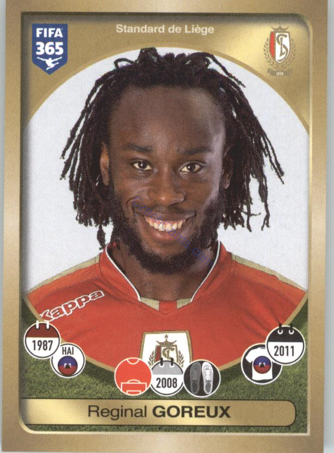 Reginal Goreux Panini 2017 FIFA 365 Sticker #179