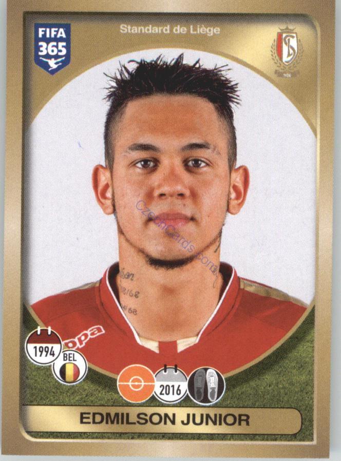 Edmilson Junior Panini 2017 FIFA 365 Sticker #185
