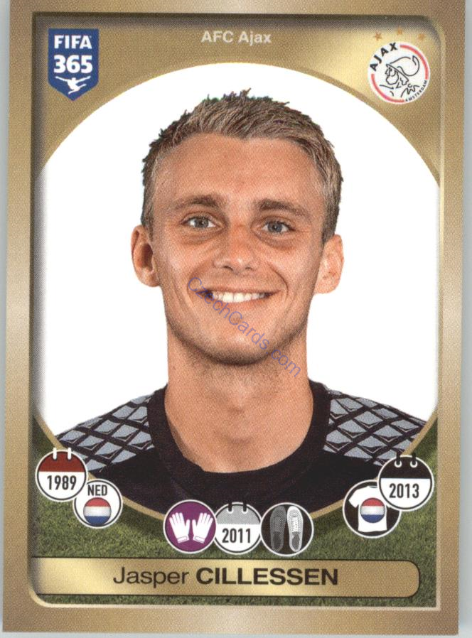 Jasper Cillessen Panini 2017 FIFA 365 Sticker #190