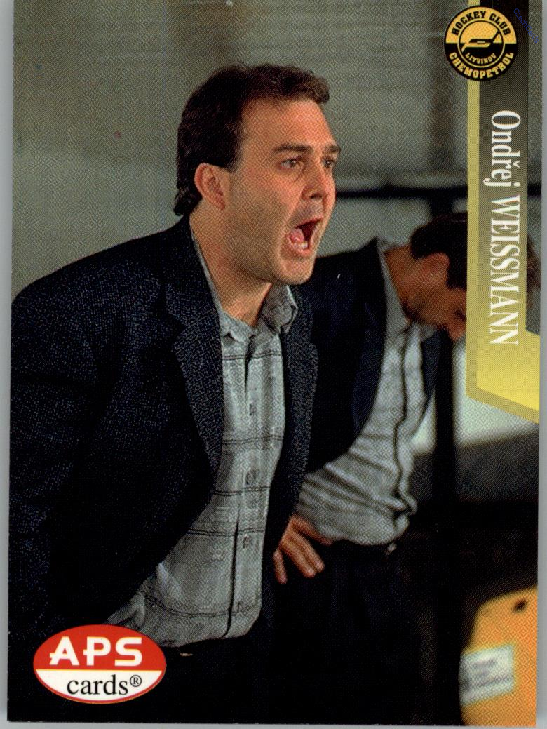 Ondřej Weissmann APS 97/98 hokejová karta #75