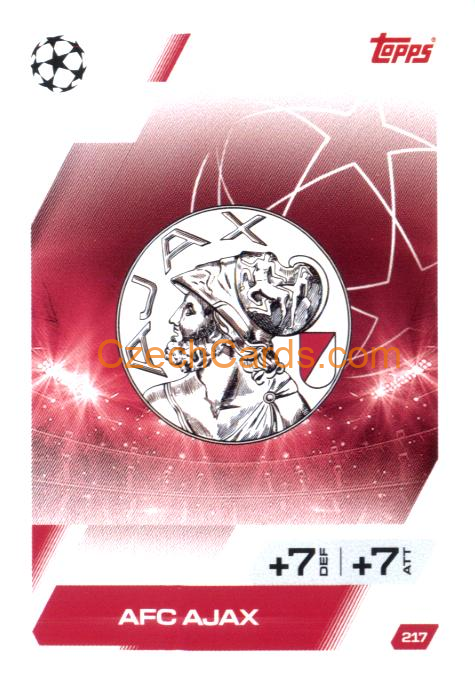 Team Badge AFC Ajax AFC Ajax 2025/26 Match Attax #217
