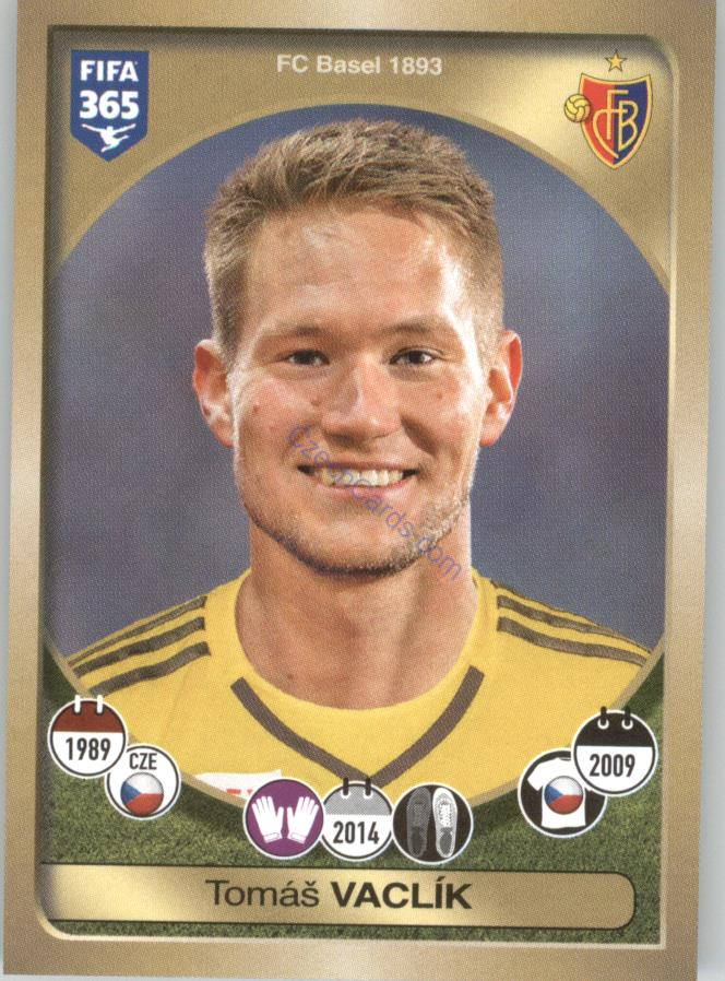 Tomáš Vaclík Panini 2017 FIFA 365 Sticker #216
