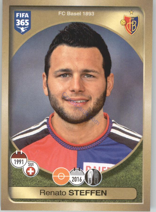 Renato Steffen Panini 2017 FIFA 365 Sticker #224