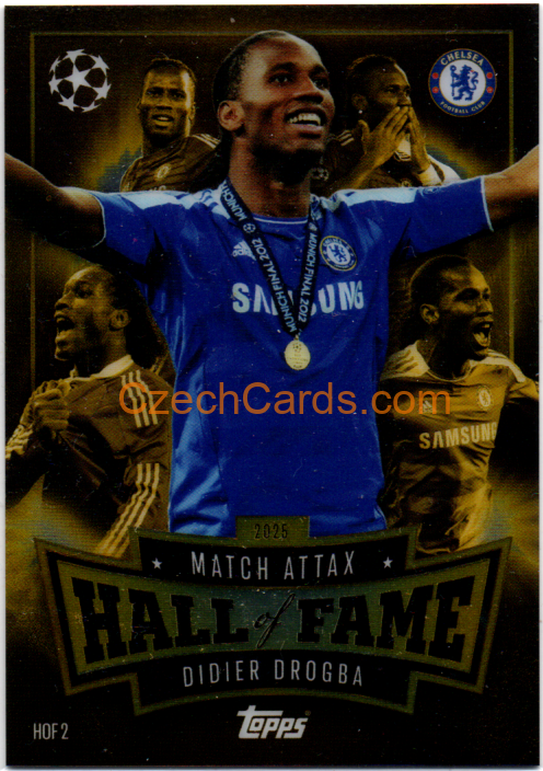Didier Drogba 2025/26 Match Attax Hall Of Fame #HOF2