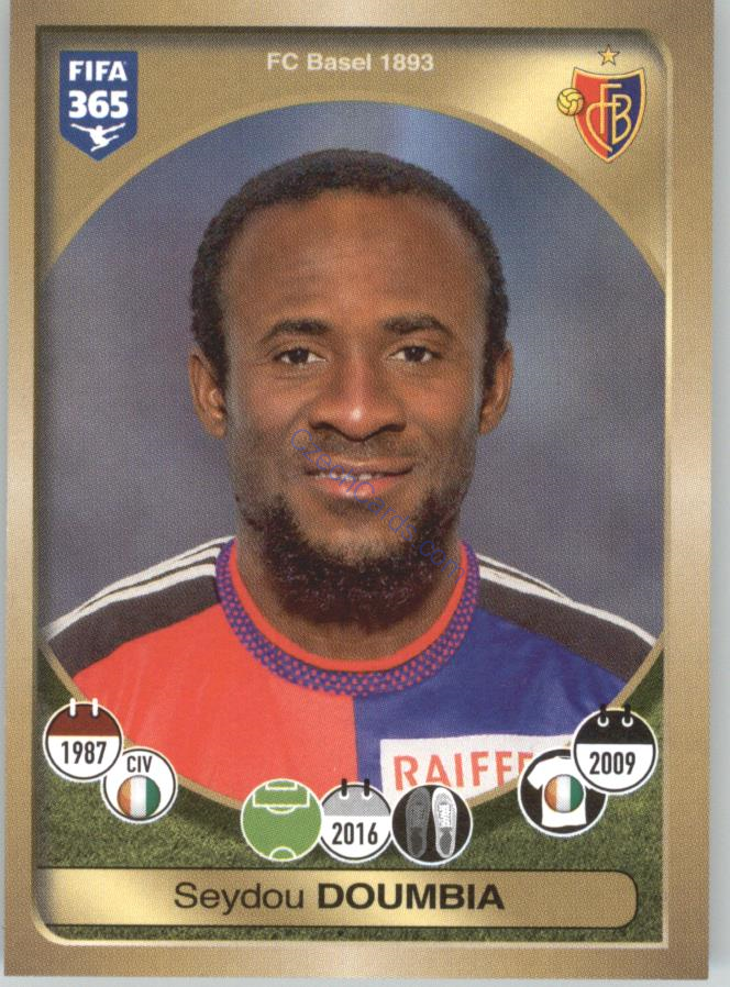 Seydou Doumbia Panini 2017 FIFA 365 Sticker #229
