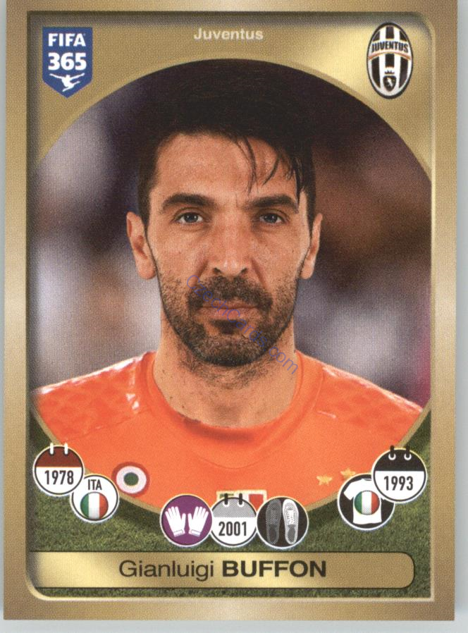 Gianluigi Buffon Panini 2017 FIFA 365 Sticker #230