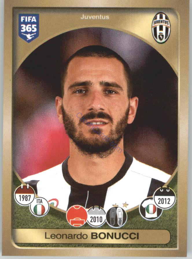 Leonardo Bonucci Panini 2017 FIFA 365 Sticker #231
