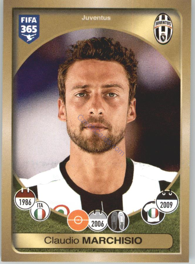 Claudio Marchisio Panini 2017 FIFA 365 Sticker #238