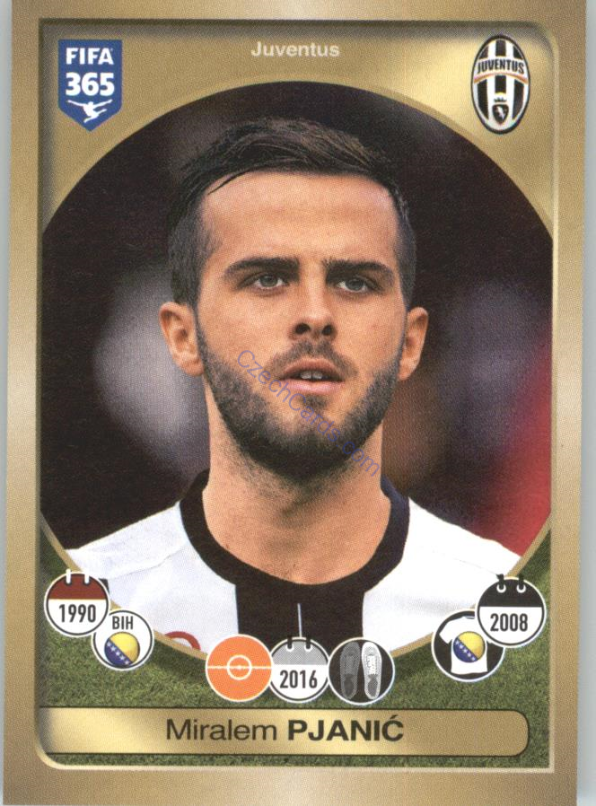 Miralem Pjanić Panini 2017 FIFA 365 Sticker #239
