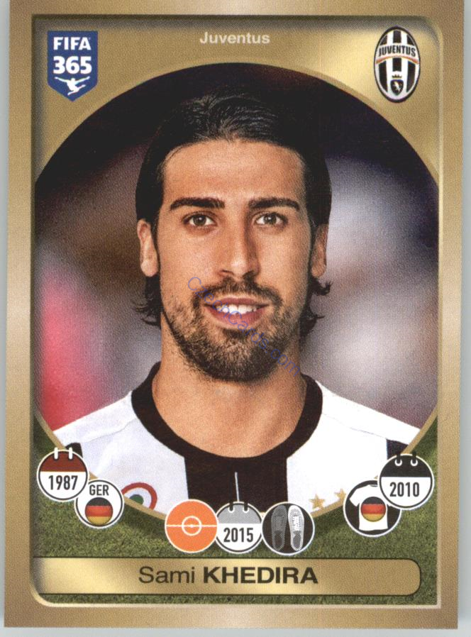 Sami Khedira Panini 2017 FIFA 365 Sticker #240