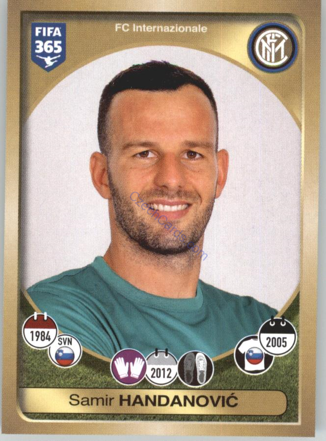 Samir Handanović Panini 2017 FIFA 365 Sticker #244