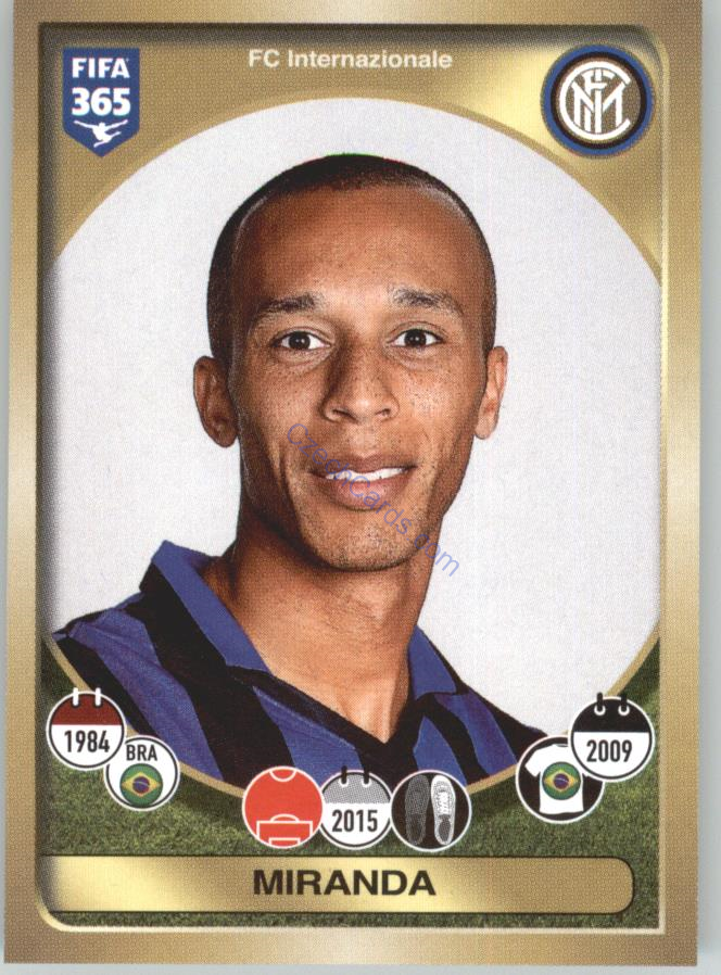 Miranda Panini 2017 FIFA 365 Sticker #245