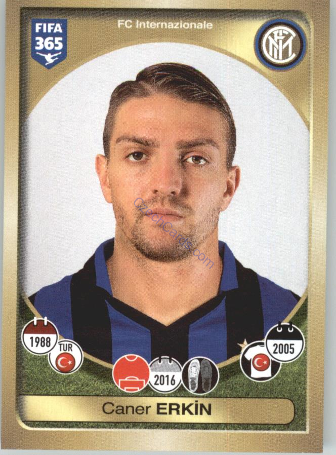 Caner Erkİn Panini 2017 FIFA 365 Sticker #246
