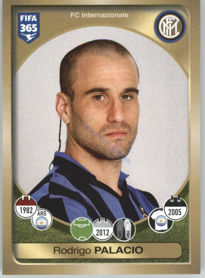 Rodrigo Palacio Panini 2017 FIFA 365 Sticker #255
