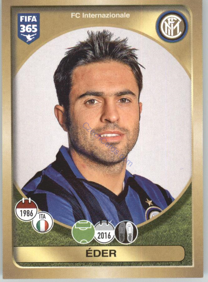 Éder Panini 2017 FIFA 365 Sticker #257