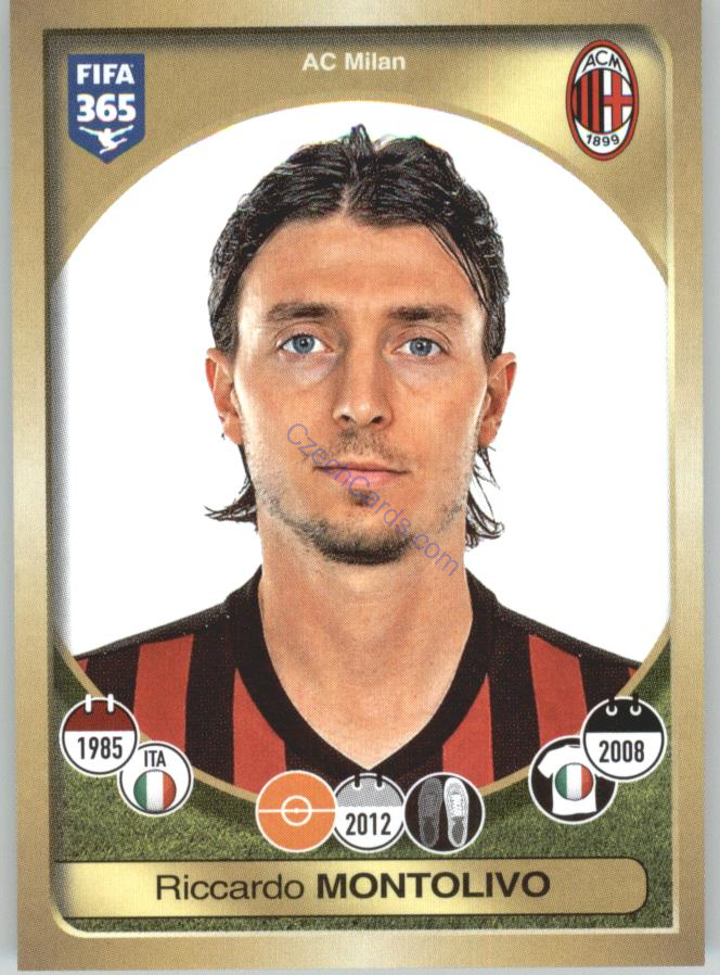 Riccardo Montolivo Panini 2017 FIFA 365 Sticker #266