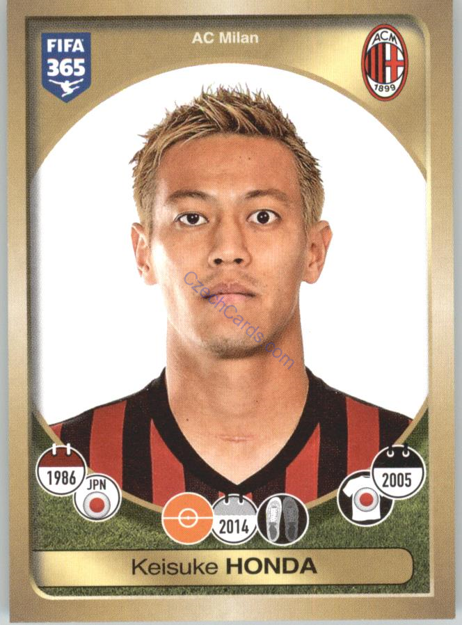 Keisuke Honda Panini 2017 FIFA 365 Sticker #268