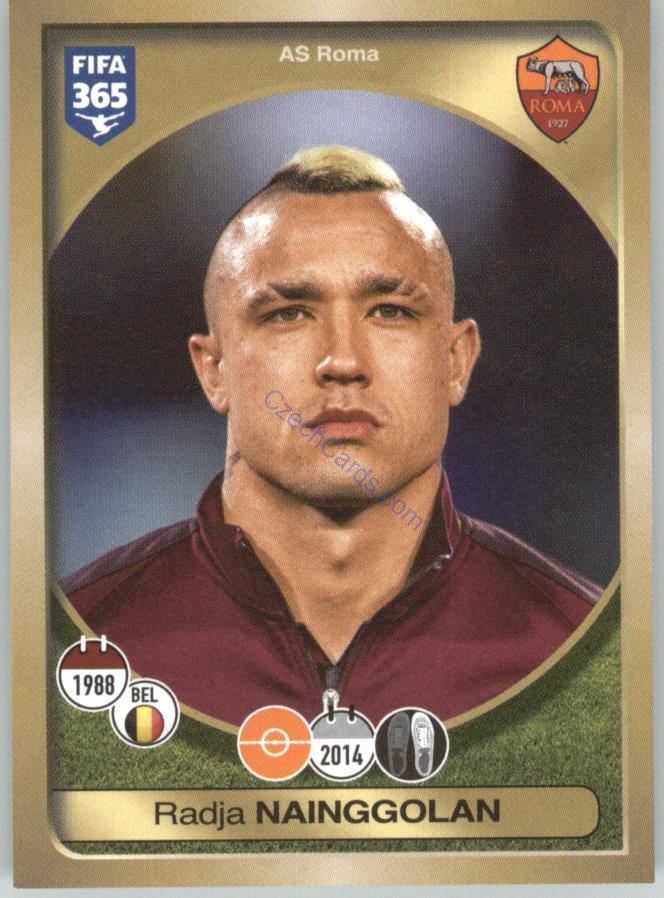 Radja Nainggolan Panini 2017 FIFA 365 Sticker #278