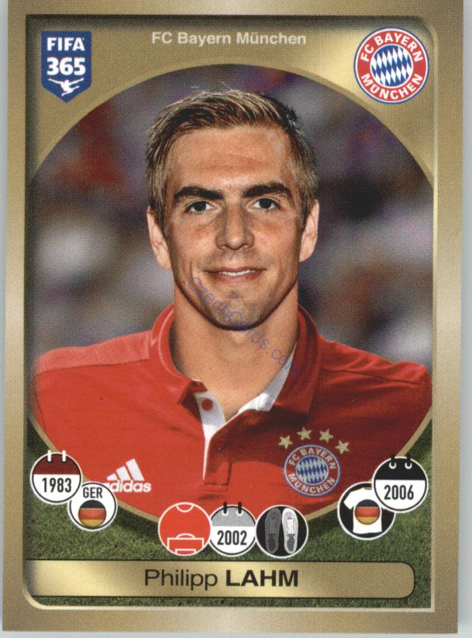 Philipp Lahm Panini 2017 FIFA 365 Sticker #297
