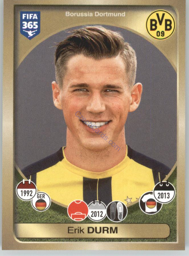 Erik Durm Panini 2017 FIFA 365 Sticker #316