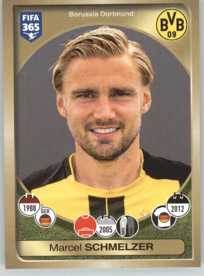 Marcel Schmelzer Panini 2017 FIFA 365 Sticker #317