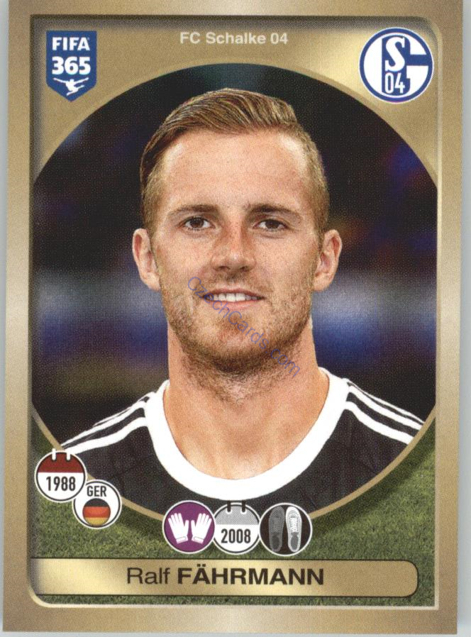 Ralf Fährmann Panini 2017 FIFA 365 Sticker #324
