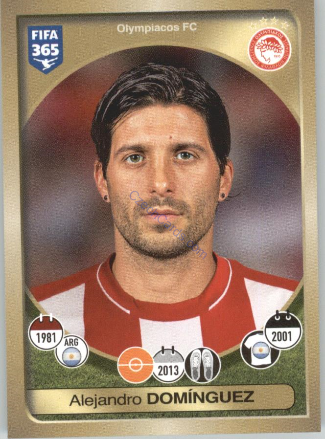 Alejandro Domínguez Panini 2017 FIFA 365 Sticker #362