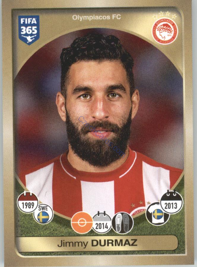 Jimmy Durmaz Panini 2017 FIFA 365 Sticker #364