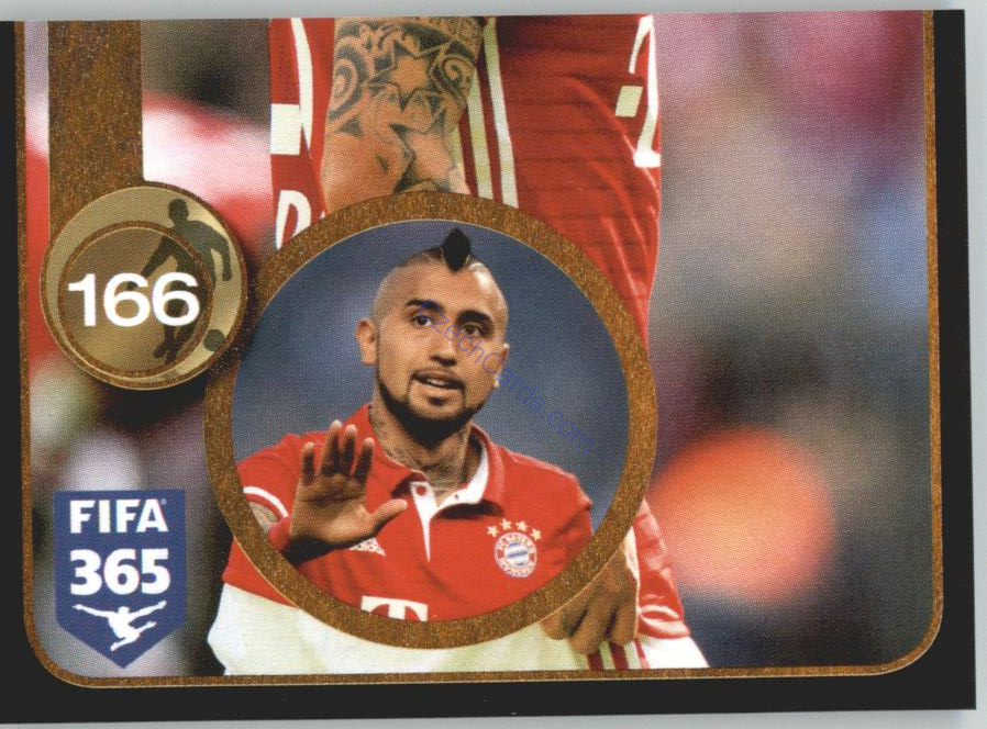 Arturo Vidal Panini 2017 FIFA 365 Sticker #375