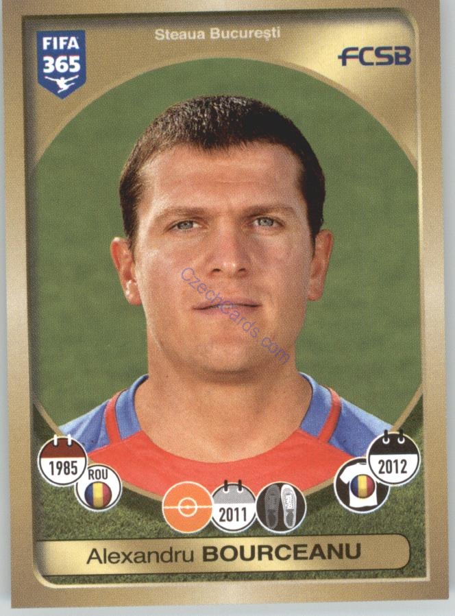Alexandru Bourceanu Panini 2017 FIFA 365 Sticker #386