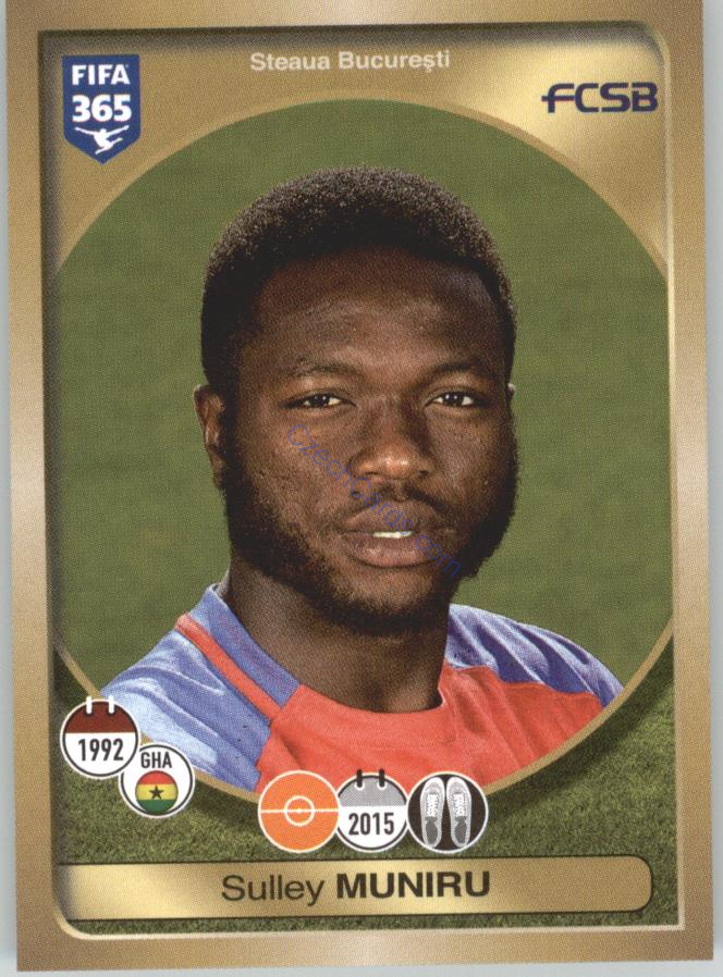 Sulley Muniru Panini 2017 FIFA 365 Sticker #390