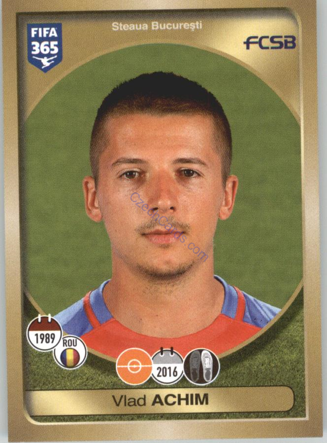 Vlad Achim Panini 2017 FIFA 365 Sticker #392