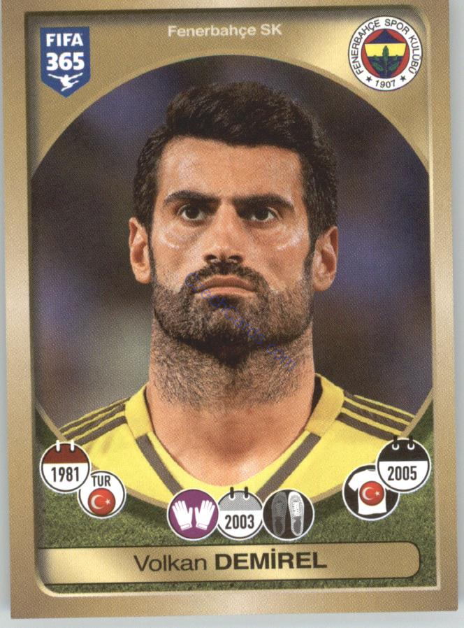 Volkan Demİrel Panini 2017 FIFA 365 Sticker #394