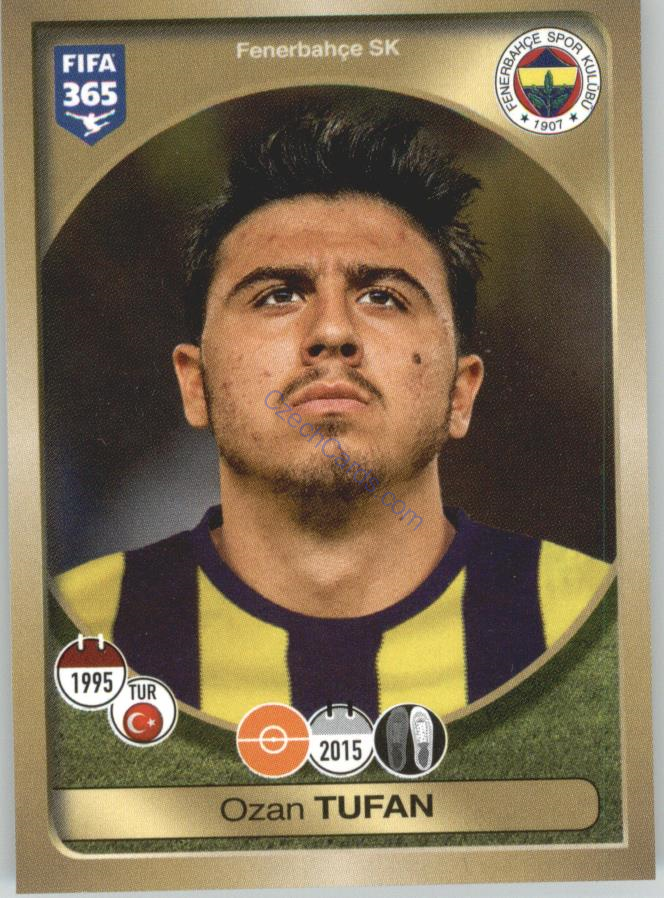 Ozan Tufan Panini 2017 FIFA 365 Sticker #402