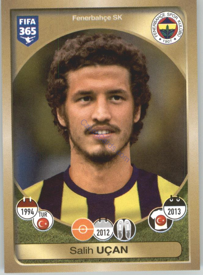 Salih Uçan Panini 2017 FIFA 365 Sticker #403