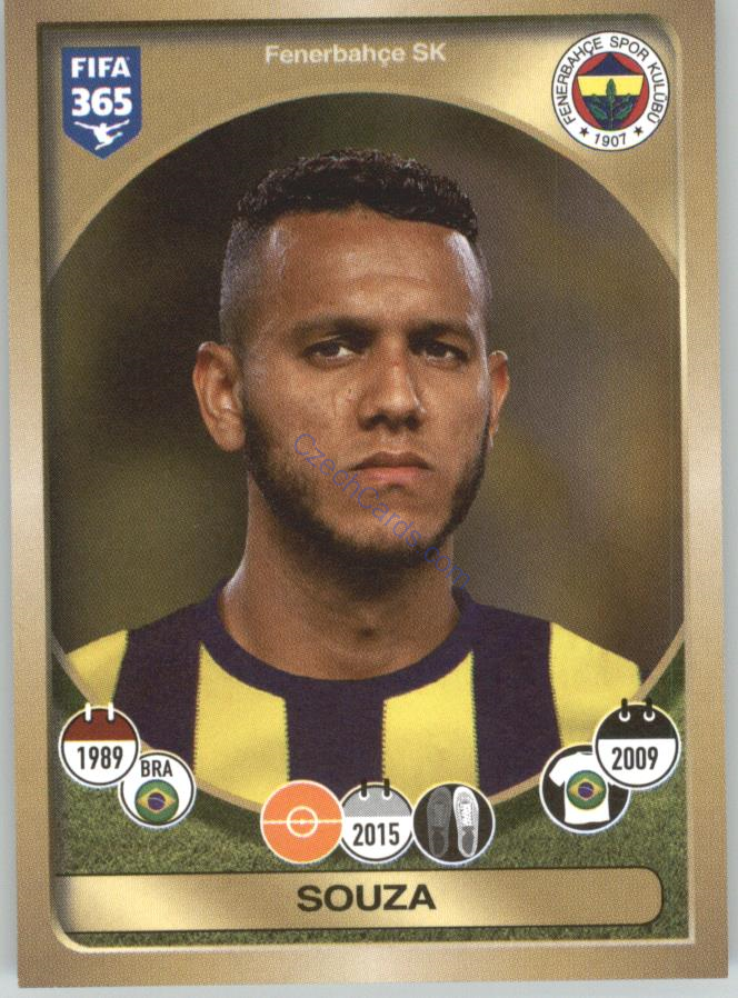 Souza Panini 2017 FIFA 365 Sticker #404