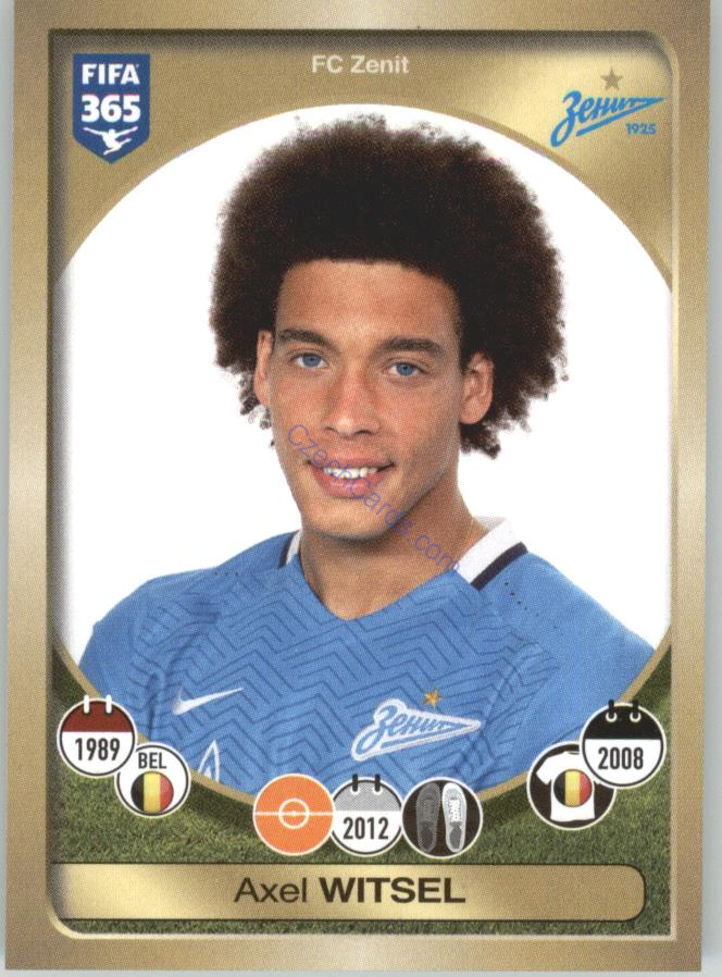 Axel Witsel Panini 2017 FIFA 365 Sticker #432