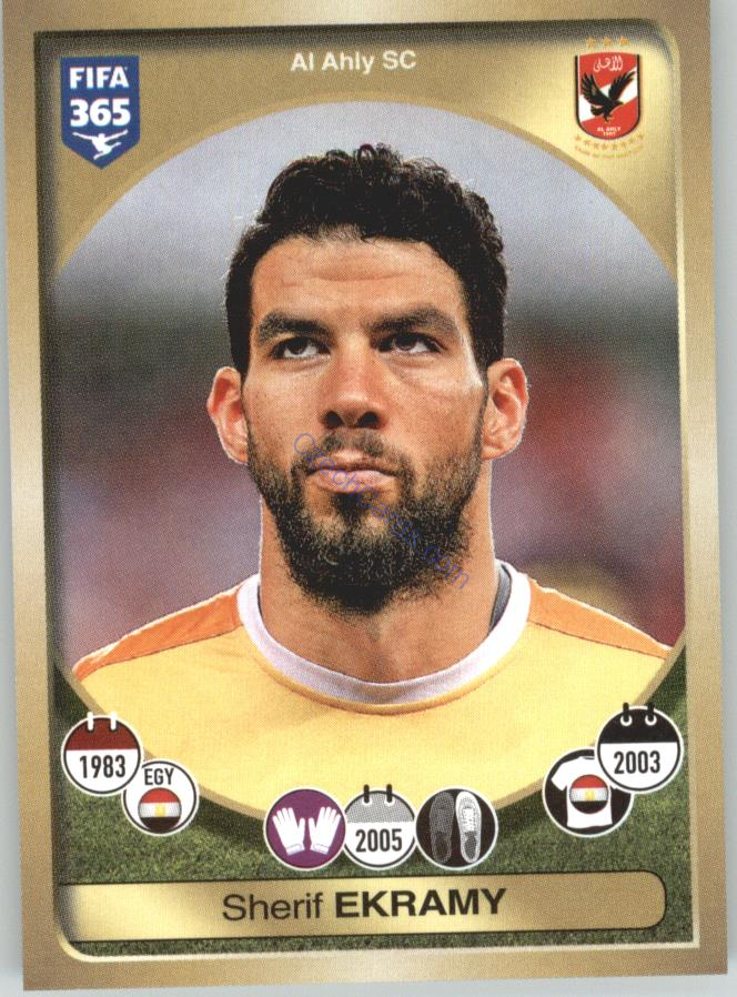 Sherif Ekramy Panini 2017 FIFA 365 Sticker #436