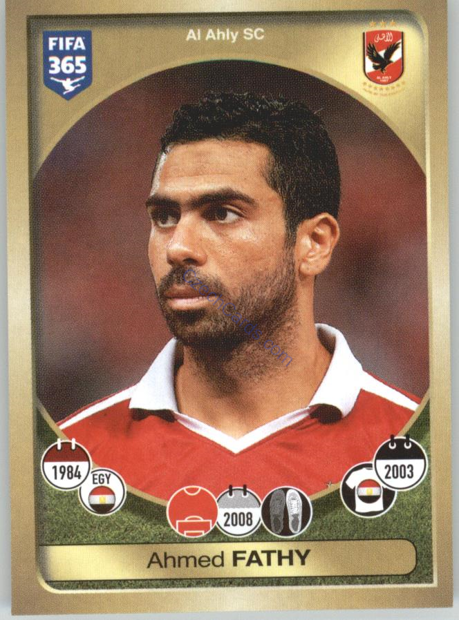Ahmed Fathy Panini 2017 FIFA 365 Sticker #438