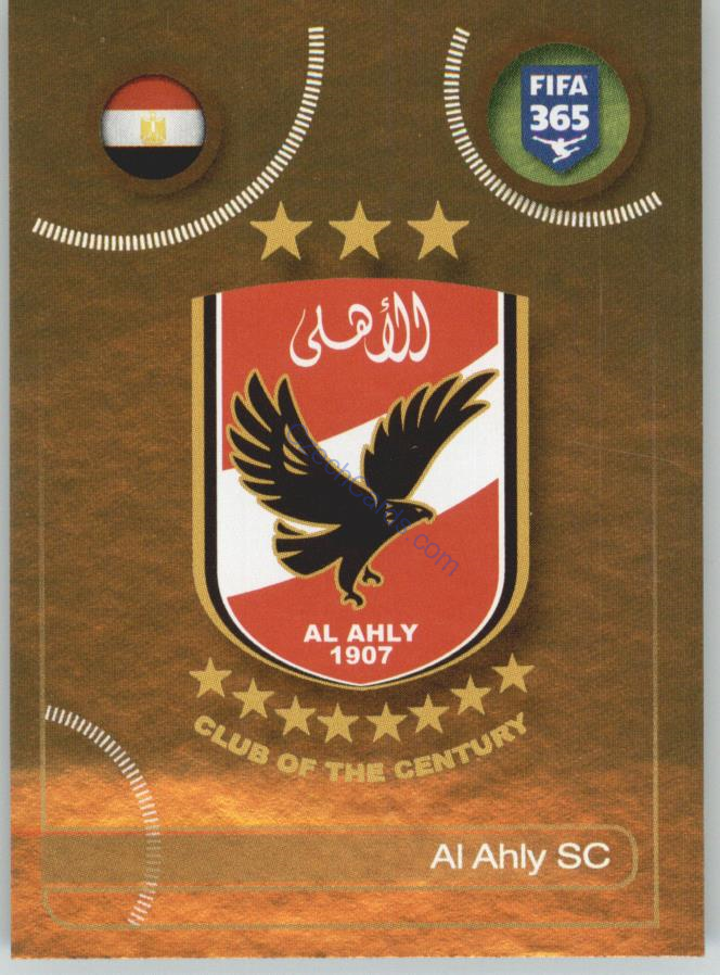 Al Ahly SC logo Panini 2017 FIFA 365 Golden Sticker #441