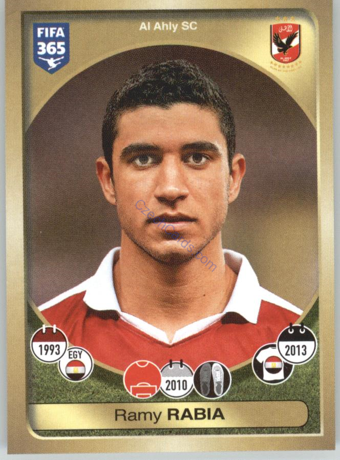 Ramy Rabia Panini 2017 FIFA 365 Sticker #442