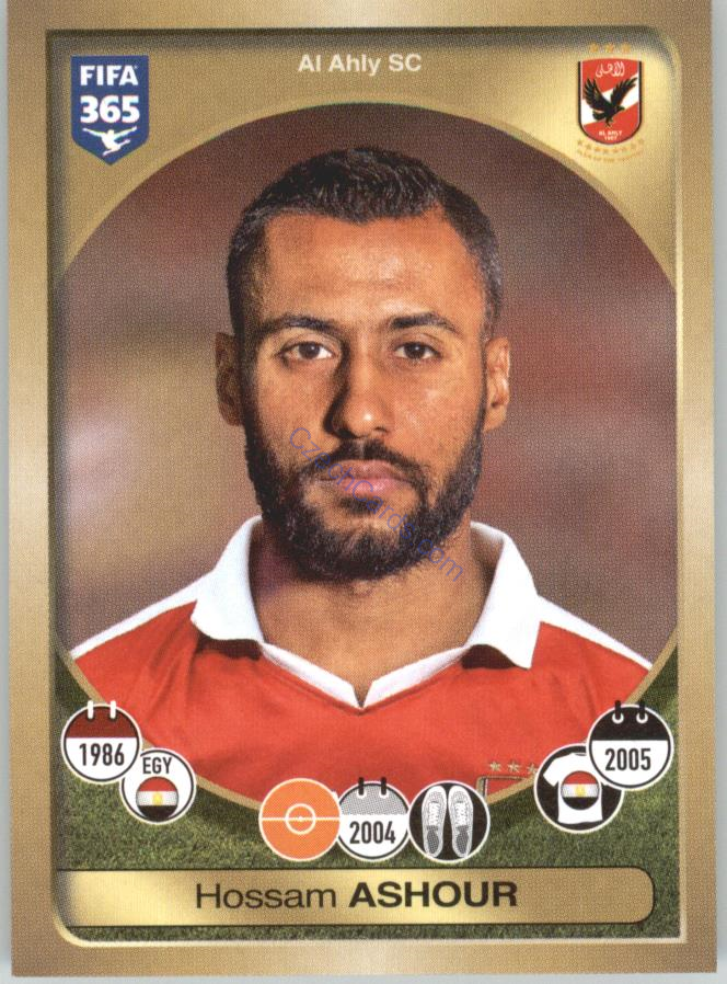 Hossam Ashour Panini 2017 FIFA 365 Sticker #444